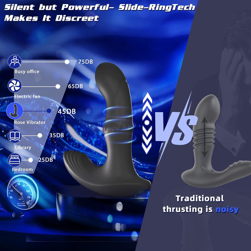 NantaWiggle App-Controlled Wiggling Prostate Massager