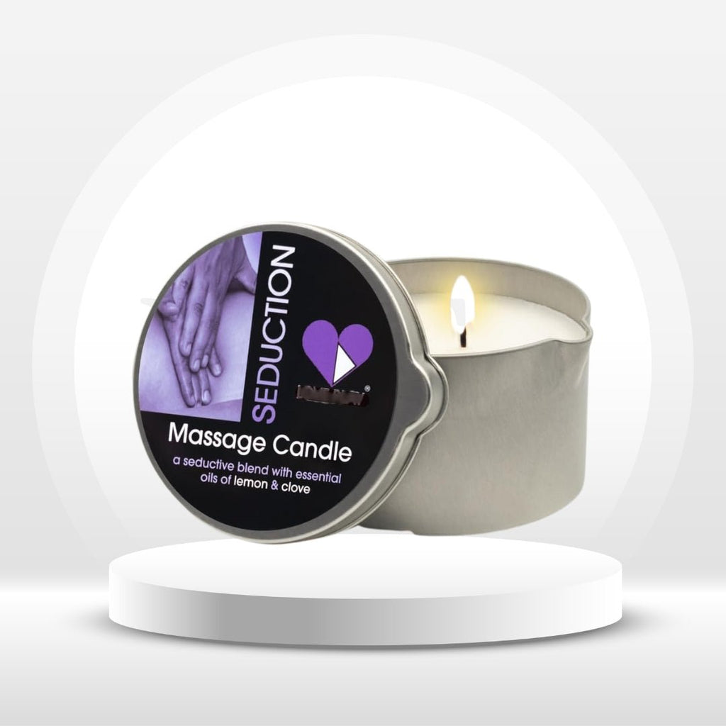 Lemon & Clove Sensual Massage Oil Candle